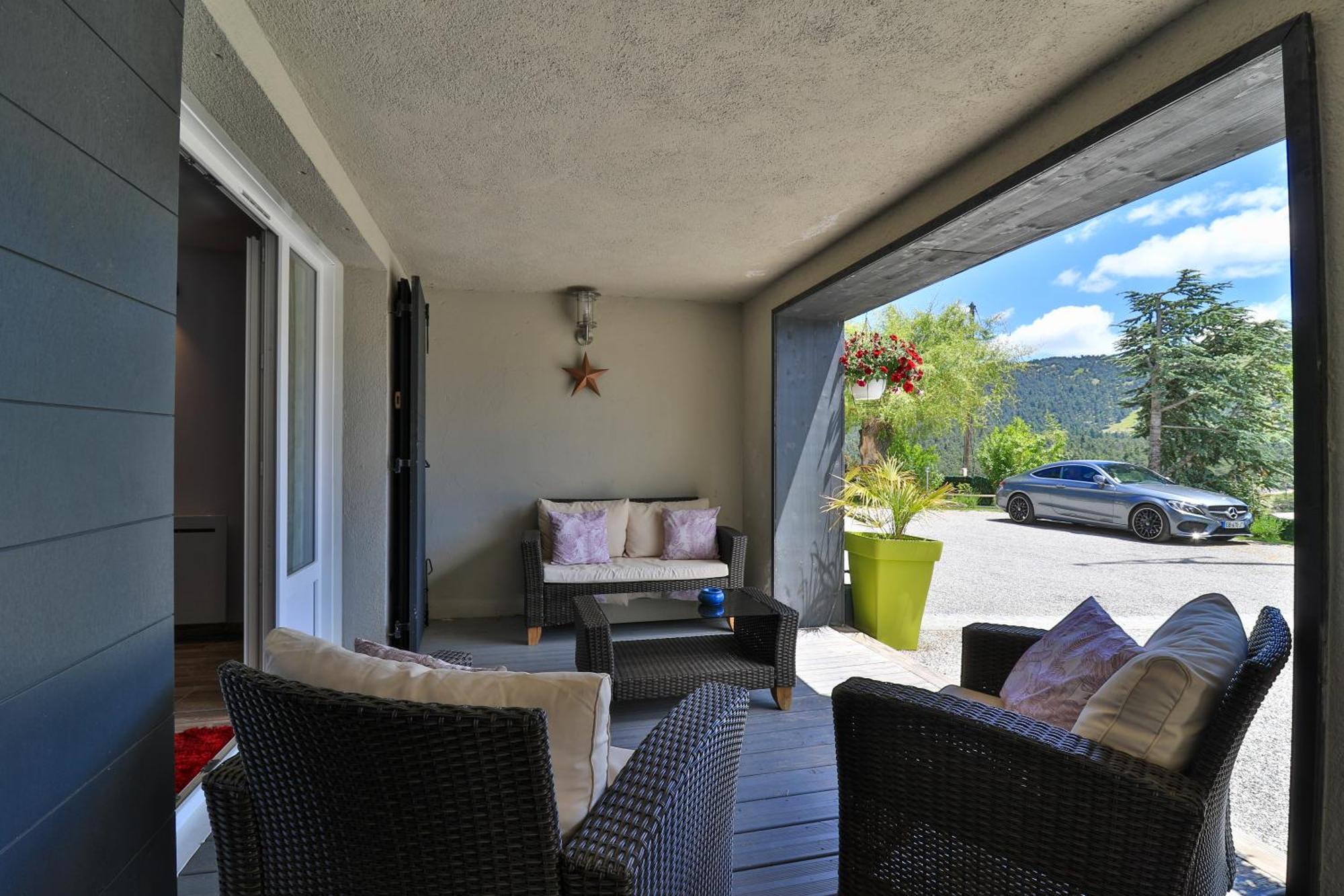 L'Alpen Roc Bed and Breakfast Caille Værelse billede